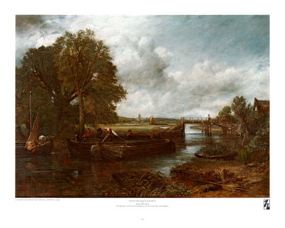 View on the Stour Constable Print